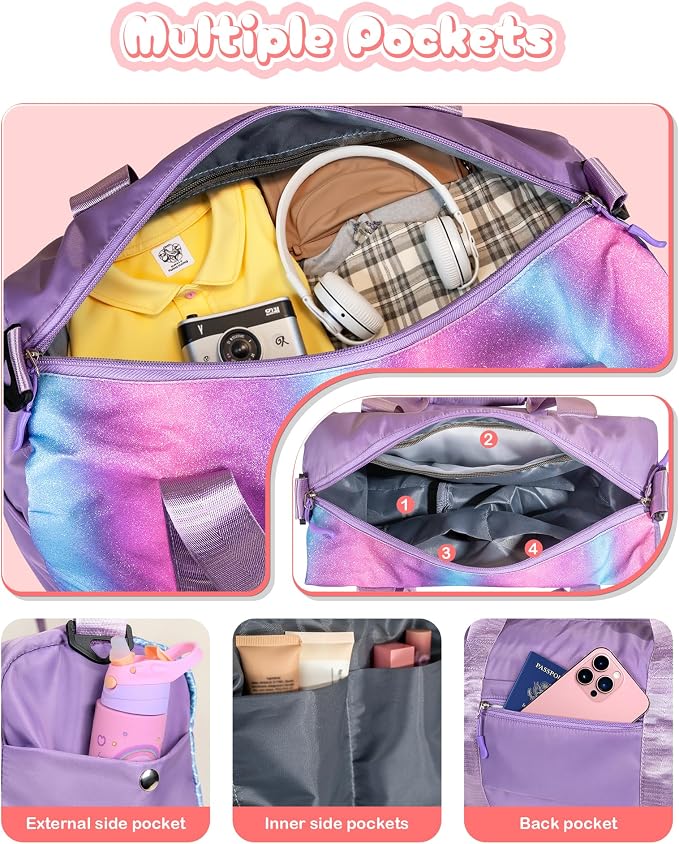 Birthday Gift for Granddaughter-Girl Gym Bag - Image 5