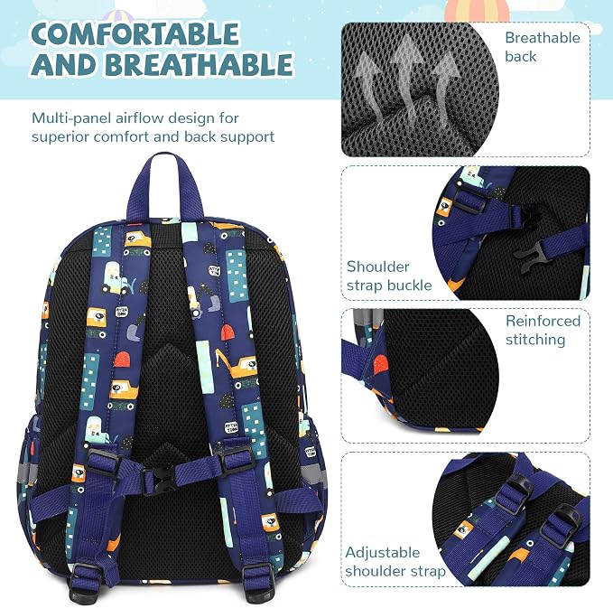 mygreen Toddler Backpack, Kids Backpack - Image 4