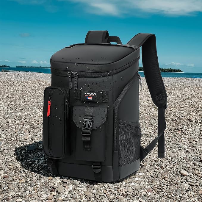 TUGUAN Cooler Backpack 36 Cans Insulated Leak Proof Lightweight Lunch Backpack - Image 7