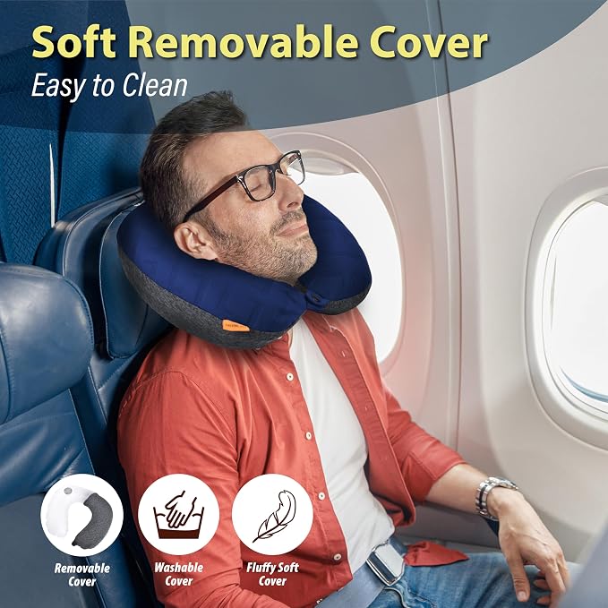 TREKOLOGY Travel Neck Pillow for Plane - Image 2