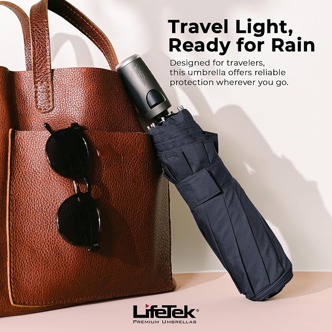 LifeTek Premium Travel Umbrella - Image 7