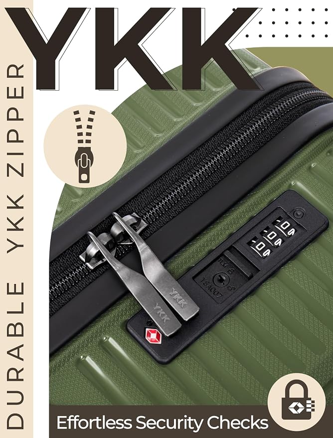 Luggage Sets 5 Piece, Suitcases - Image 4