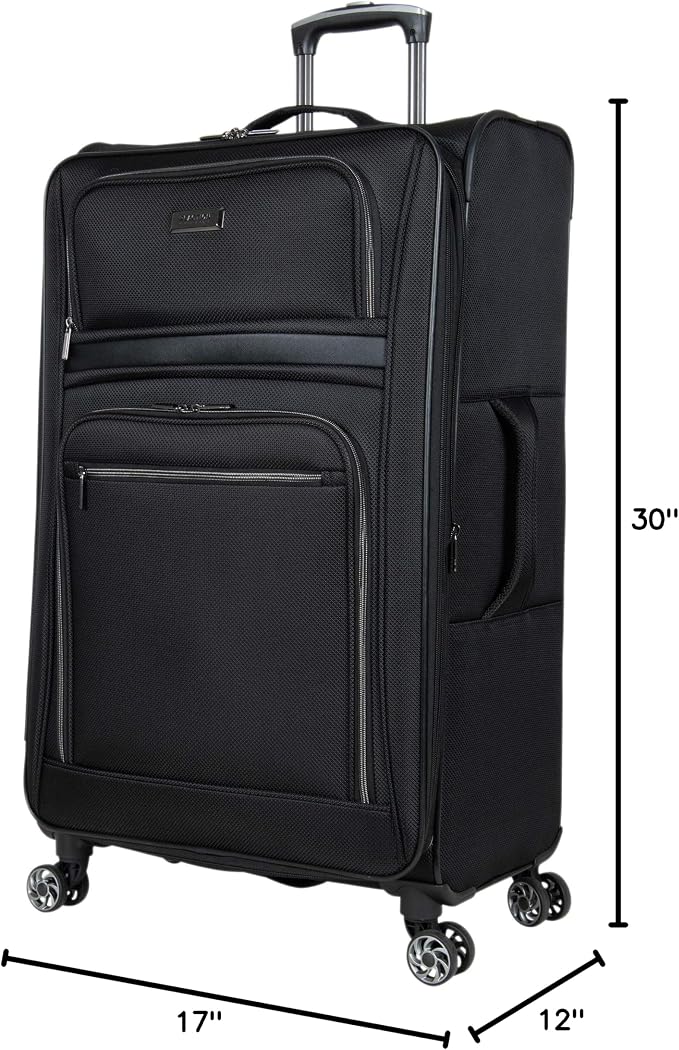 Kenneth Cole REACTION Rugged Roamer Lightweight Softside Expandable 8-Wheel - Image 13