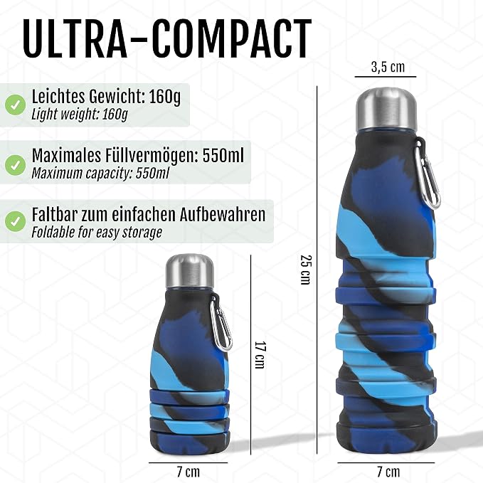 Foldable Drinking Bottle - Image 3