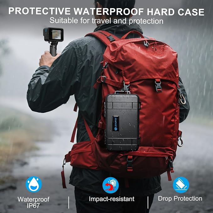 Lekufee Travel Waterproof Hard Case - Image 5