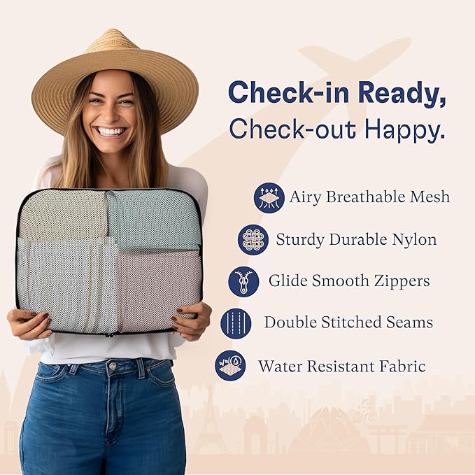 Shacke Premium 8 Packing Cubes Set - Image 5