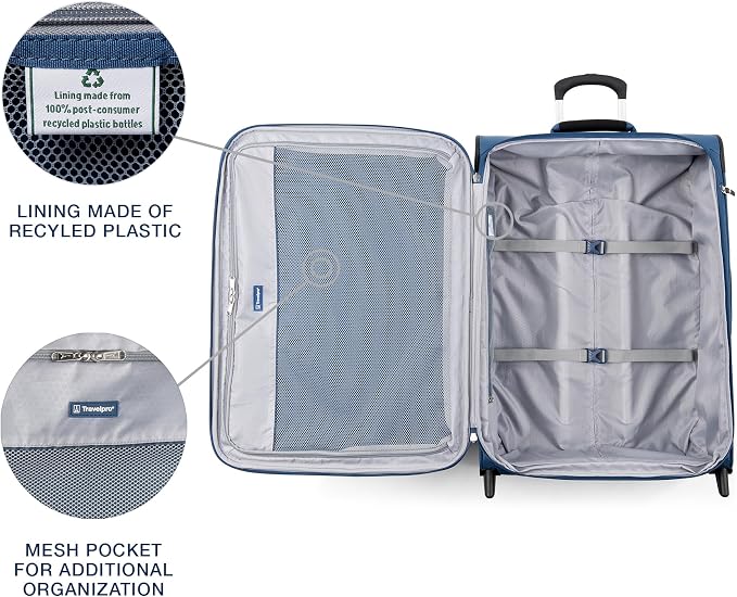 Travelpro Maxlite 5 Softside Expandable Upright 2 Wheel Checked Luggage - Image 5