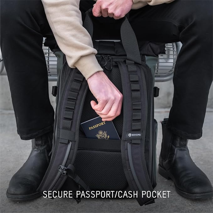 WANDRD PRVKE 21L, V3 Backpack: Weather-Resistant Travel & Camera Backpack - Image 6
