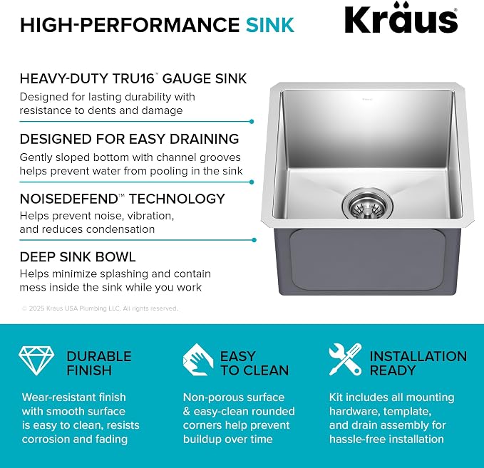 Kraus Kitchen Sink - Image 12