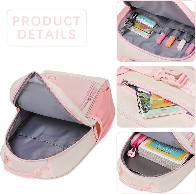 Lightweight Cute Kids Backpack for School Kindergarten Elementary Backpacks for - Image 5