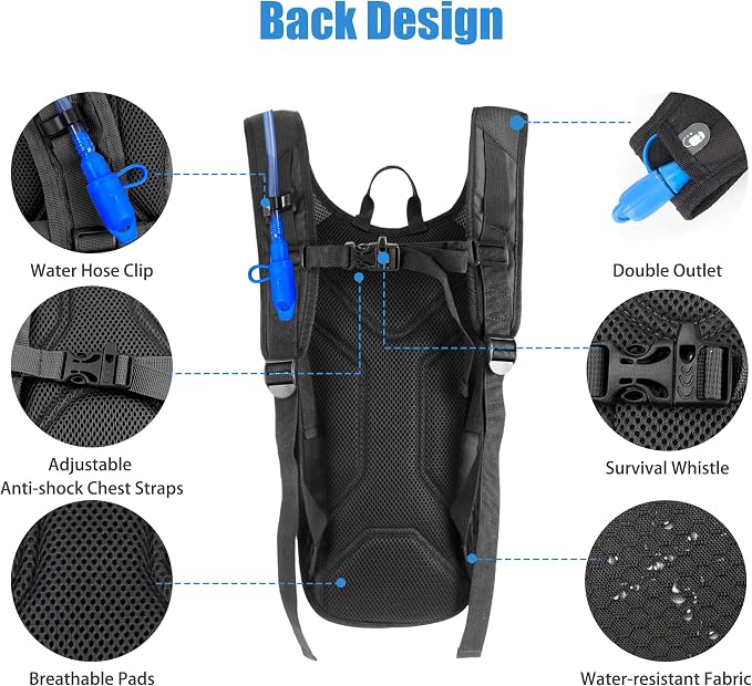 Zavothy Hydration Backpack - Image 3