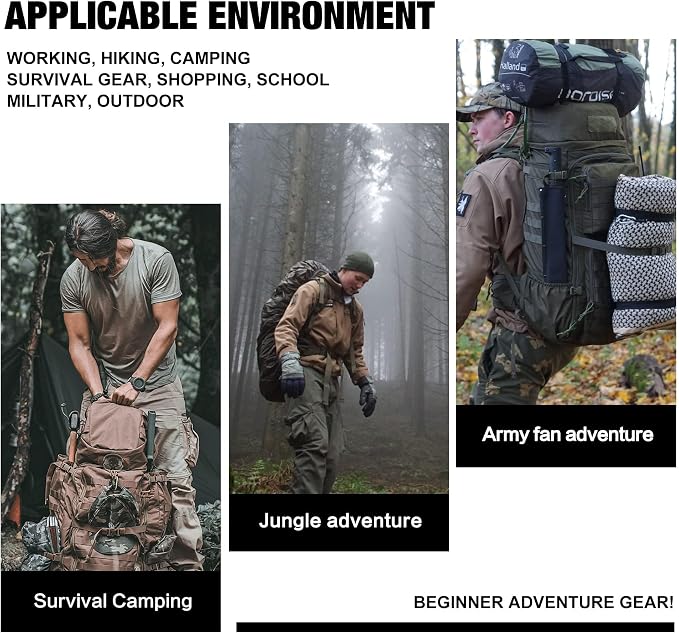 Mardingtop 35L Tactical Backpacks Molle Hiking daypacks - Image 7
