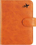Passport Holder Cover Wallet RFID Blocking Leather Card Case Travel Accessories by PASCACOO