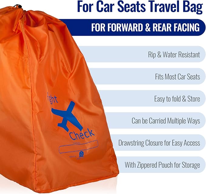 Car Seat Travel Bag and Carrier - Image 6