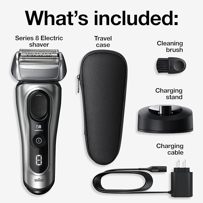 Braun Series 8 Electric Razor for Men, - Image 2