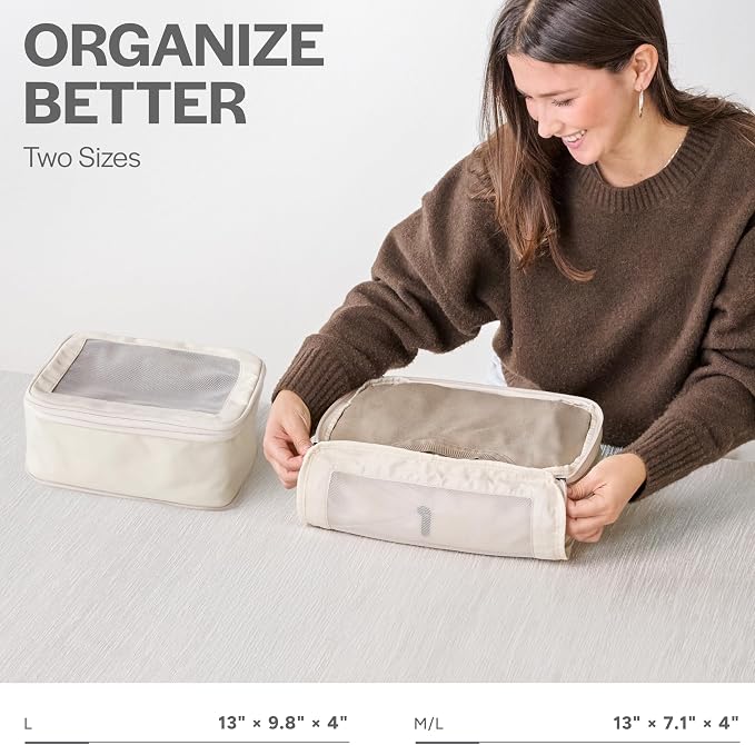 Compression Packing Cubes for Travel - Image 3