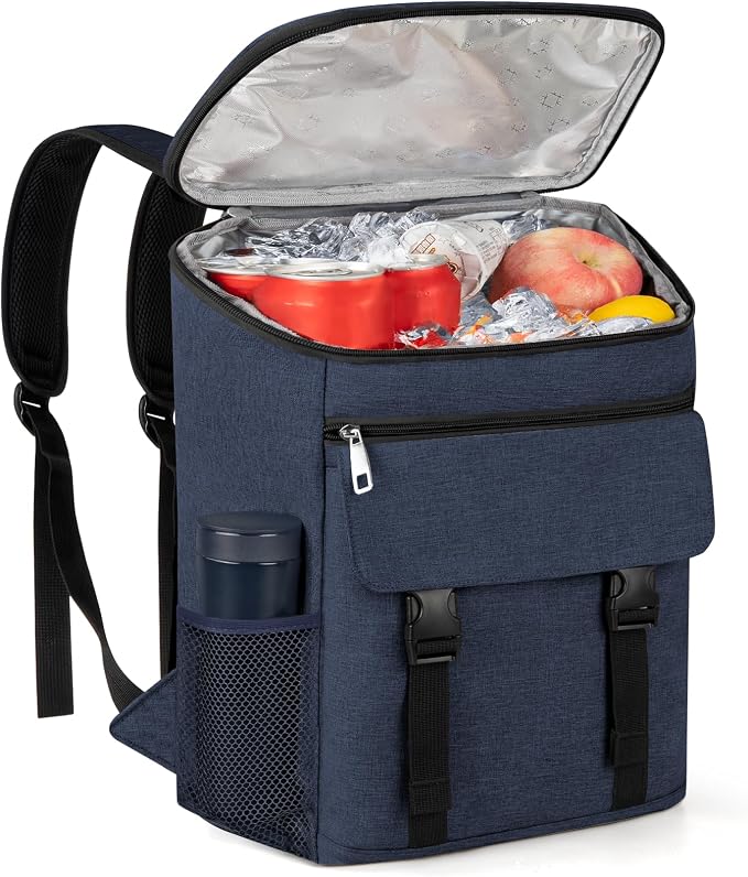 Cooler Backpack Soft Insulated Leak Proof 50 Cans Insulated Backpack Cooler by OCKLILY
