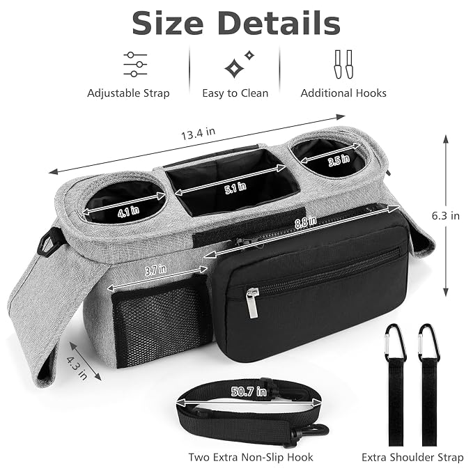 Accmor Universal Stroller Organizer - Image 9