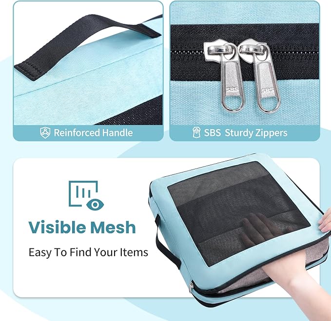 8 Set/6 Set/4 Set Compression Packing Cubes - Image 5