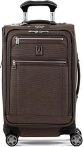 Travelpro Platinum Elite Softside Expandable Carry on Luggage, 8 Wheel Spinner by Travelpro