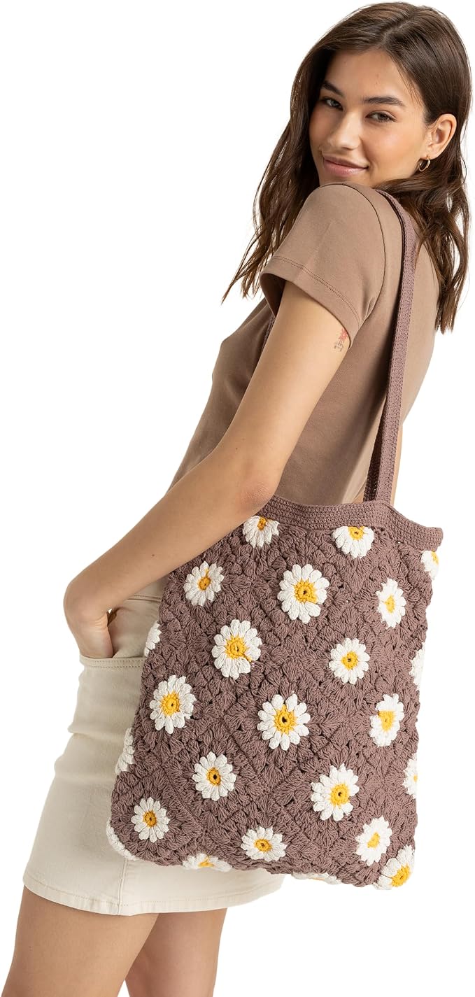 Roxy Women's Beach Tote Bag | Travel | Vacation | Straw | Lightweight | - Image 5