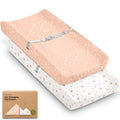 2-Pack Baby Changing Pad Covers by KeaBabies