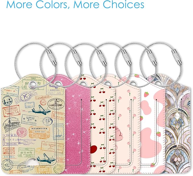 Fintie Luggage Tags, Privacy Cover ID Label - Image 7