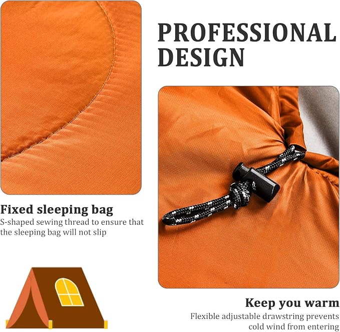 ECOOPRO Warm Weather Sleeping Bag - Image 4