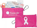 Pink Ribbon First Aid Kit – 2-Pack Compact Travel IFAKs by FlashAid