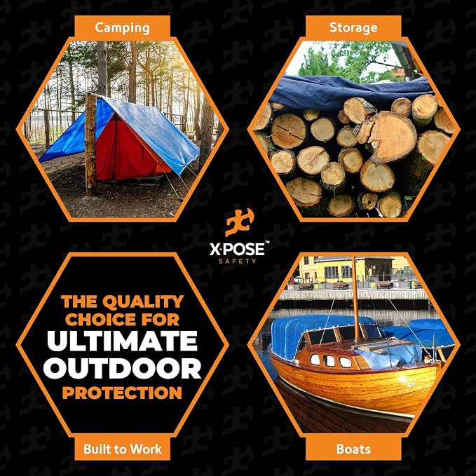 Better Blue Poly Tarp 30' x 50' - Image 7