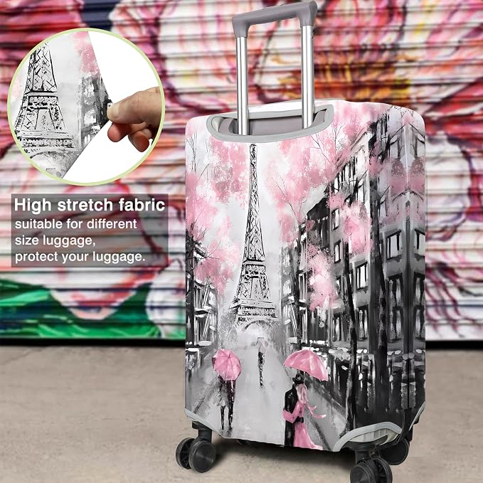 Travel Luggage Cover Suitcase Protector Fits 18-32 Inch Wheel Covers - Image 3