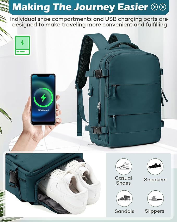 Vacuum Backpack Travel Laptop Backpacks - Image 5