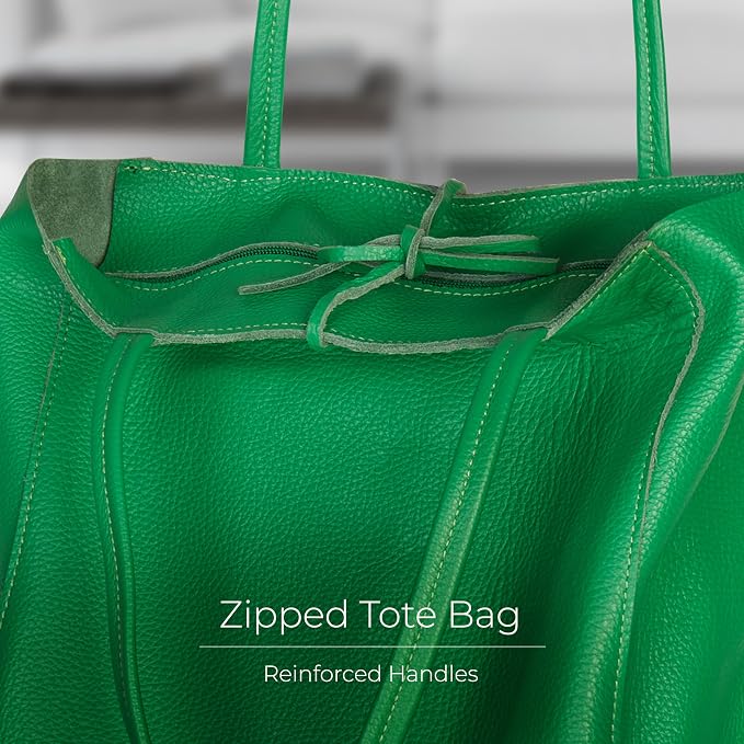 Italian Calf Leather Tote for Women - Image 3