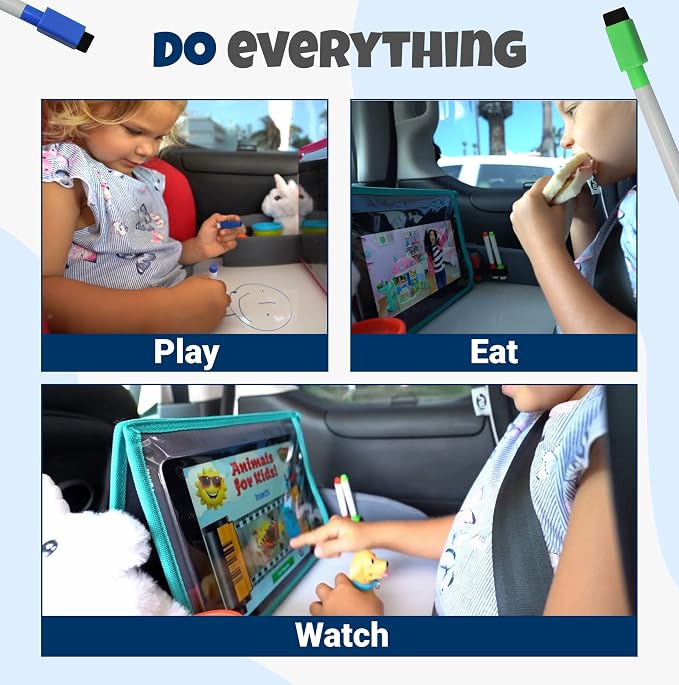 Kids Travel Tray with Dry Erase Board - Image 7