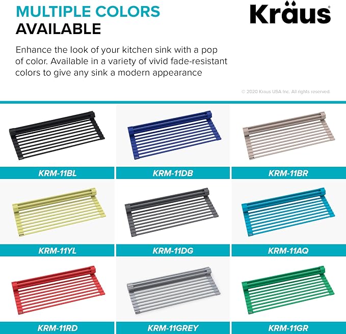 KRAUS Kore 57-inch Undermount Workstation 16 Gauge Single Bowl Stainless Steel - Image 17