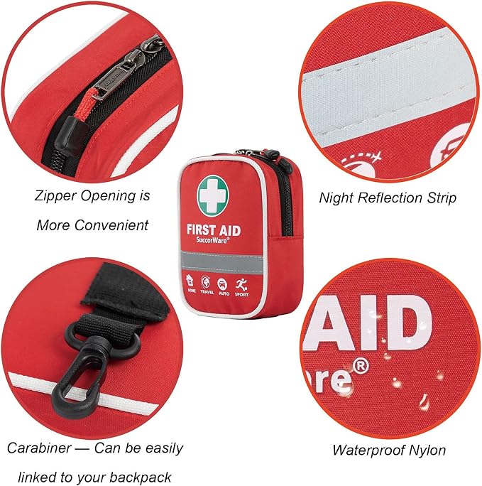 SuccorWare130 Pieces First Aid Kit - Image 4