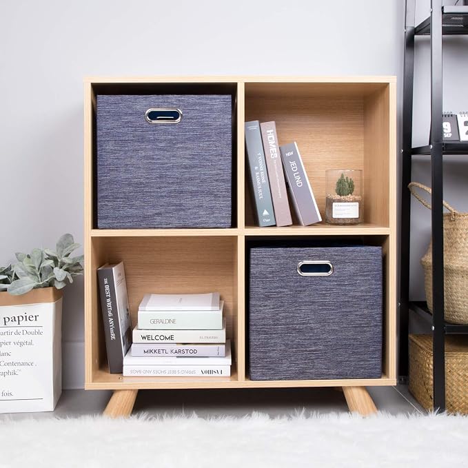 Storage Cube Basket Bins, 13×13 Foldable Storage Containers - Image 5