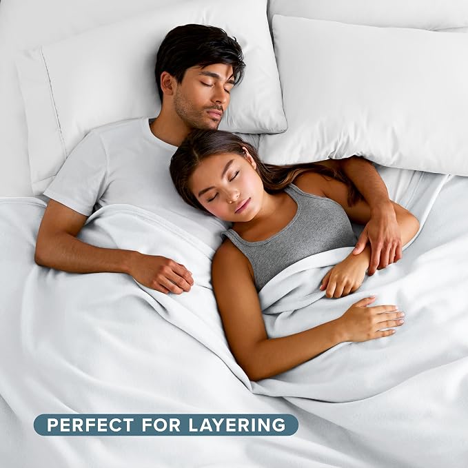 Bare Home Polar Fleece Blanket - Image 5
