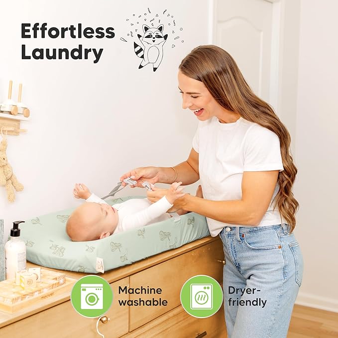 2-Pack Baby Changing Pad Covers - Image 6