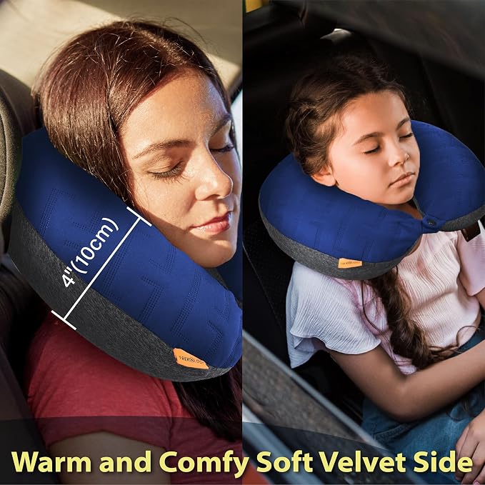 TREKOLOGY Travel Neck Pillow for Plane - Image 4