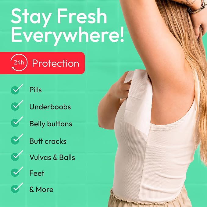 FOMIN Acidified Travel Deodorant Wipes - Image 3