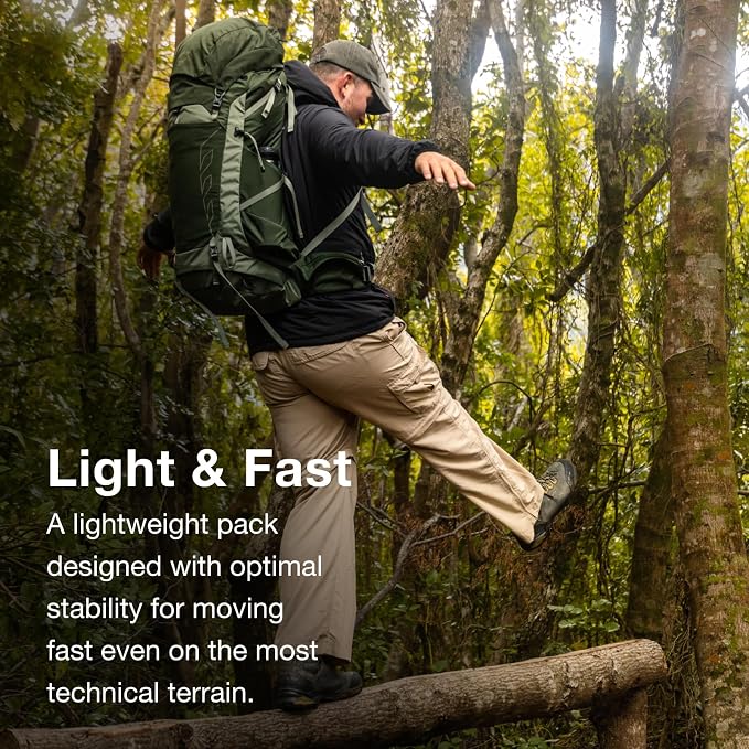 Osprey Talon 44L Men's Lightweight Hiking Backpack - Image 4