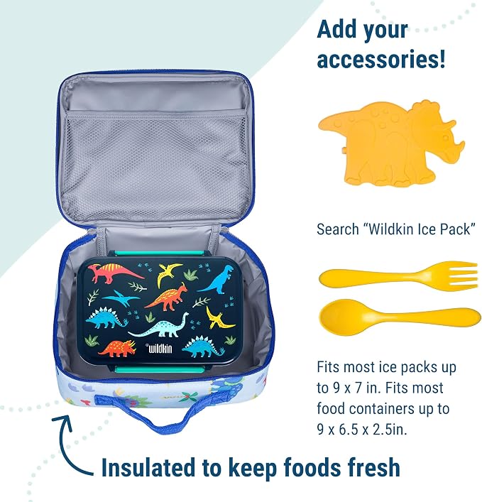Wildkin Kids Insulated Lunch Box Boys – Durable and Reusable - Image 5