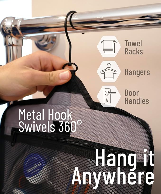 D&D Hanging Travel Toiletry Bag - Image 5