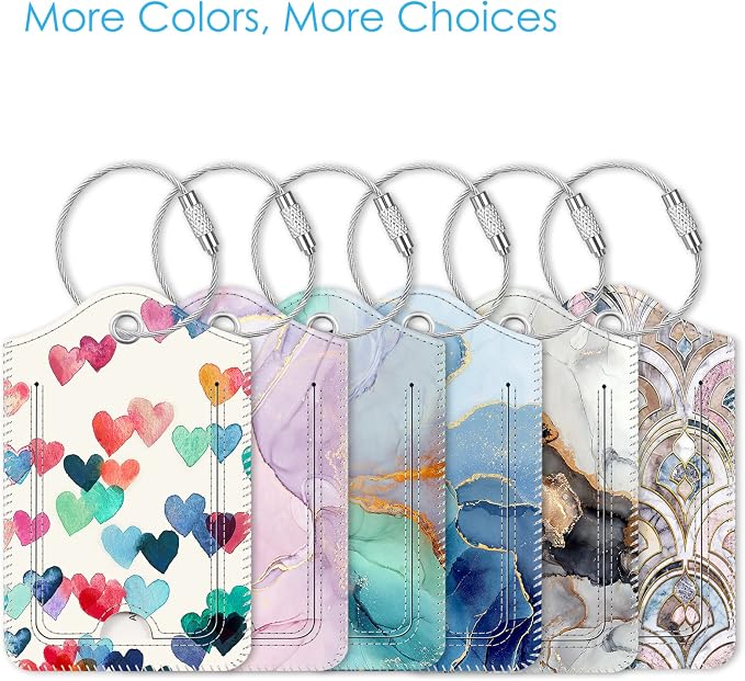 Fintie Luggage Tags, Privacy Cover ID Label - Image 7