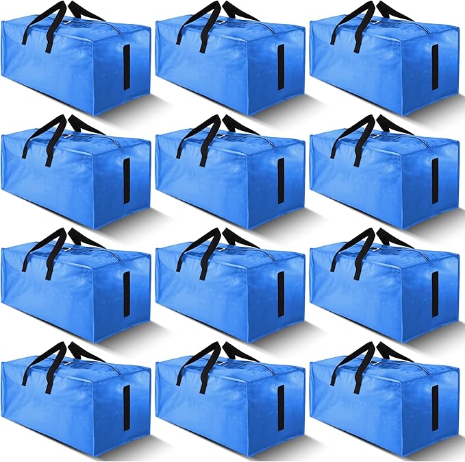 12 Pack Large Strong Moving Bags by HOMESURE