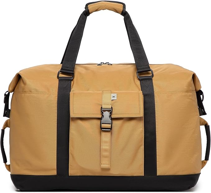 SUNNY BIRD Duffel with Utility Pouch, 40L Weekender Overnight Bag with Shoe - Image 2