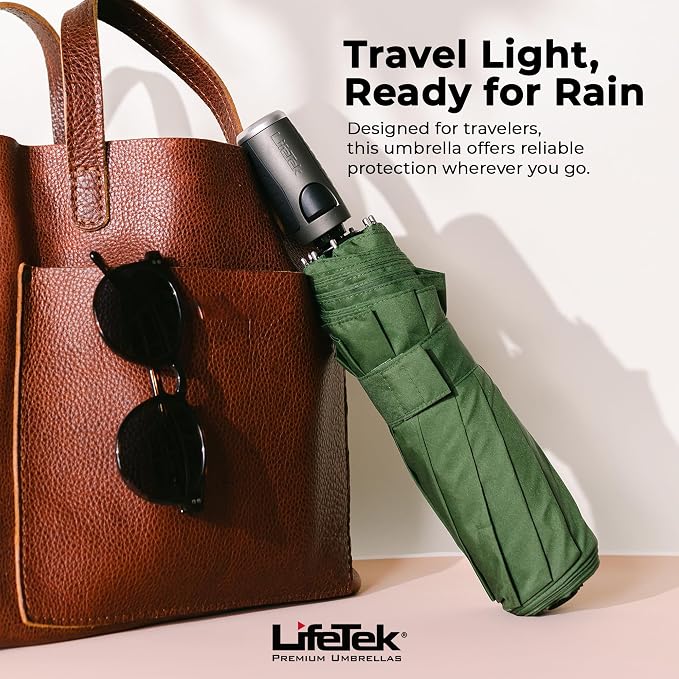 LifeTek Premium Travel Umbrella - Image 7
