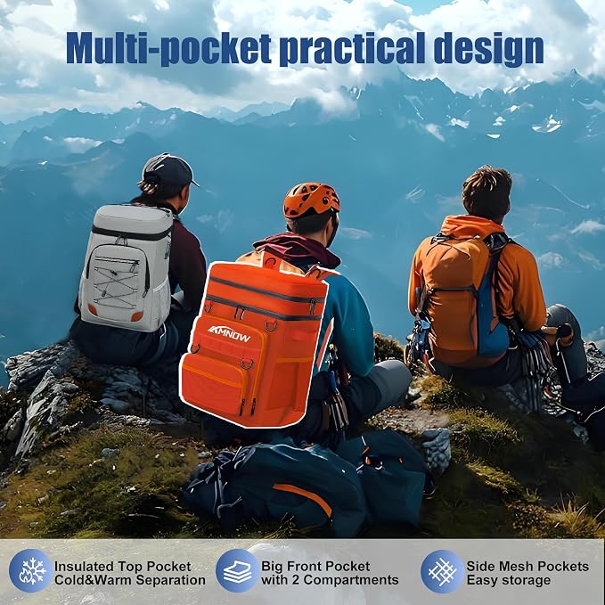 Backpack Cooler Insulated Leak Proof - Image 3