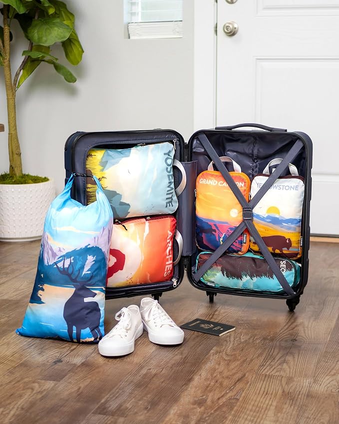 Compression Packing Cubes Set for Travel - Image 2